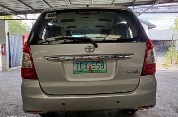 Silver Toyota Innova 2012 for sale in Las Pinas