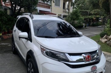 Pearl White Honda BR-V 2017 for sale in Antipolo