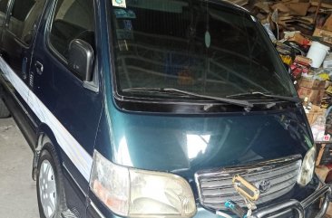 Black Toyota Hiace Super Grandia 2000 for sale in Quezon