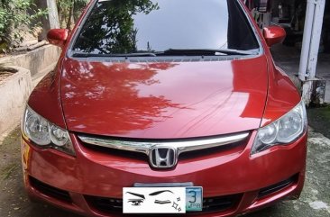 Selling Red Honda Civic 2007 in Quezon