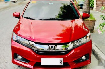 Red Honda City 2017 for sale in Malvar