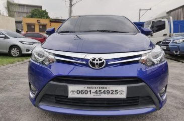 Blue Toyota Vios 2018 for sale in Automatic