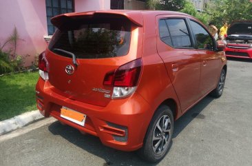 Selling Orange Toyota Wigo 2020 in Parañaque