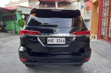 Black Toyota Fortuner 2017 for sale in Muntinlupa