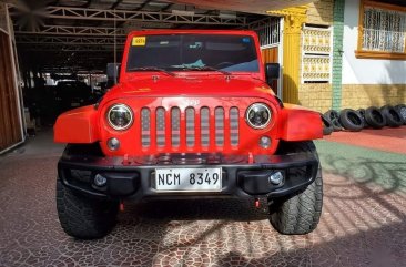 Selling Red Jeep Wrangler 2017 in Rodriguez