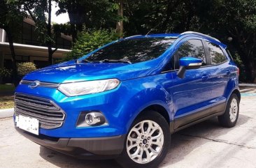 Blue Ford Ecosport 2015 for sale in Las Pinas