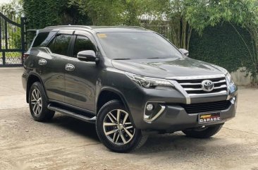 Grey Toyota Fortuner 2017 for sale in Automatic