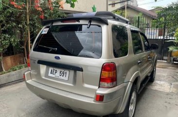 Selling Pearl White Ford Escape 2005 in Las Piñas