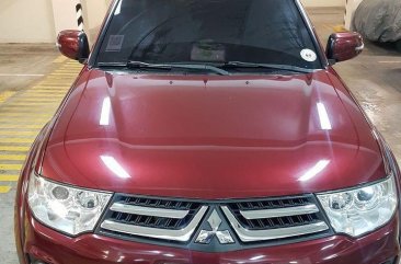Red Mitsubishi Montero Sport 2014 for sale in Automatic