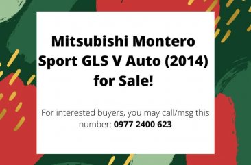 Red Mitsubishi Montero Sport 2014 for sale in Imus