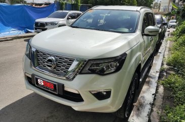 Pearl White Nissan Terra 2019 for sale in Quezon 