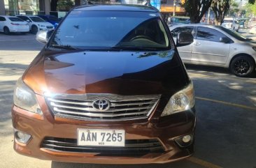 Brown Toyota Innova 2014 for sale in Automatic