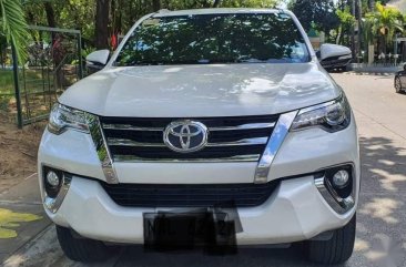 Pearl White Toyota Fortuner 2017 for sale in Marikina