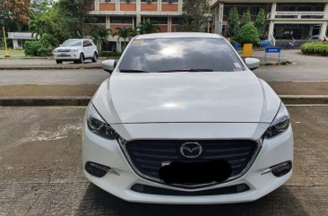 Sell White 2018 Mazda 3 in Quezon City