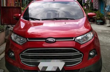 Selling Red Ford Ecosport 2016 in San Jose del Monte