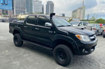 Black Toyota Hilux 2008 for sale in Automatic