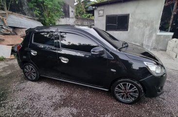 Black Mitsubishi Mirage 2015 for sale in Automatic