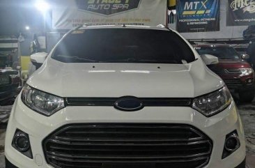 Pearl White Ford Ecosport 2016 for sale in Automatic
