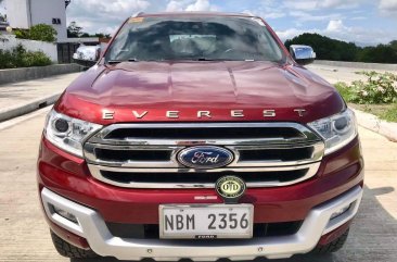 Selling Red Ford Everest 2018