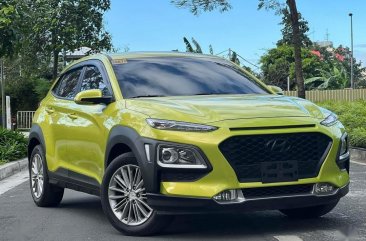 Green Hyundai Kona 2019 for sale in Automatic