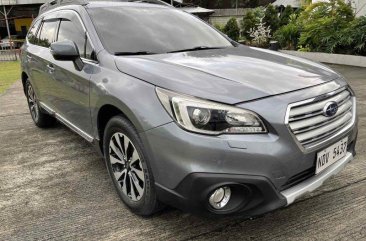 Selling Grey Subaru Outback 2016 in Pasig