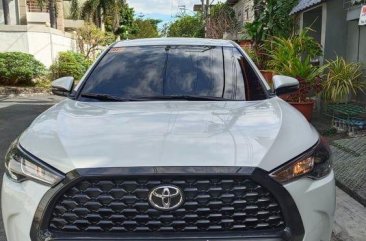 Pearl White Toyota Corolla Cross 2021 for sale in Cainta