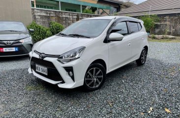 White Toyota Wigo 2021 for sale in Quezon