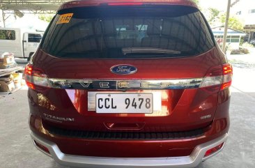 Red Ford Everest 2017 for sale in Automatic