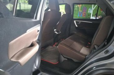 Grey Toyota Fortuner 2018 for sale in Las Piñas