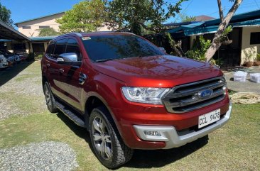 Red Ford Everest 2017 for sale in Automatic