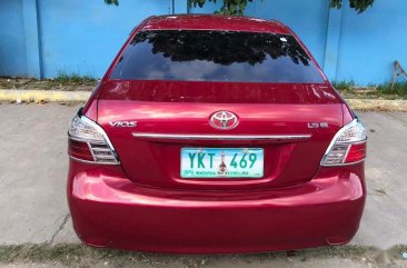 Red Toyota Vios 2012 for sale in Automatic