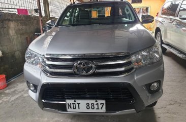 Selling Silver Toyota Hilux 2016 in Quezon City