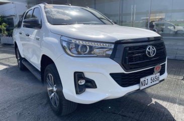 Pearl White Toyota Hilux 2019 for sale in Pasig