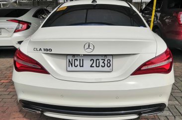 White Mercedes-Benz CLA180 2018 for sale in Manila