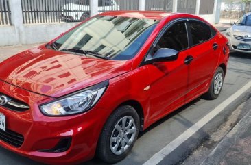 Red Hyundai Accent 2017 for sale in Pasig 