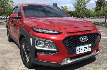 Selling Red Hyundai Kona 2019 in Lucena