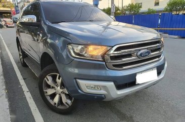 Blue Ford Everest 2016 for sale in Makati
