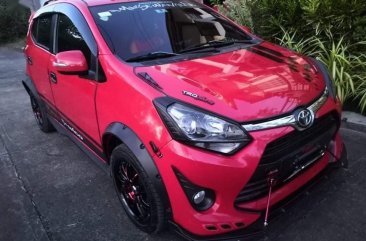 Selling Red Toyota Wigo 2018 in Calumpit