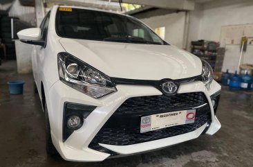 White Toyota Wigo 2021 for sale in Quezon