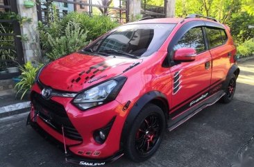 Selling Red Toyota Wigo 2018 in Calumpit