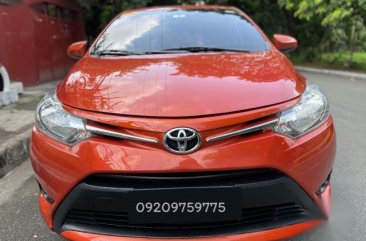 Sell Orange 2018 Toyota Vios in Quezon City