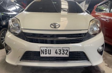 White Toyota Wigo 2017 for sale in Quezon City