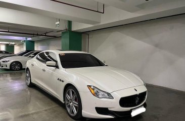 Pearl White Maserati Quattroporte 2015 for sale in Pateros