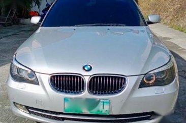 Silver BMW 523I 2008 for sale in Automatic