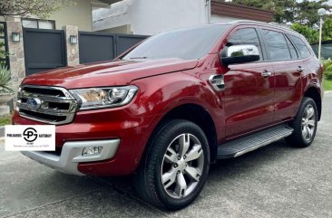 Red Ford Everest 2018 for sale in Las Piñas