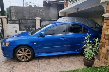 Blue Mitsubishi Lancer 2013 for sale in Manila