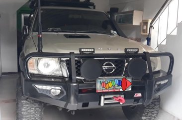 Silver Nissan Patrol Super Safari 2009 for sale in Caloocan 
