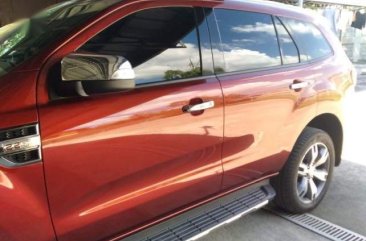 Red Ford Everest 2017 for sale in Manila