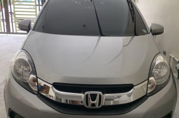 Silver Honda Mobilio 2016 for sale in Automatic