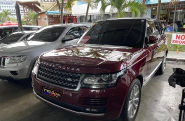 Selling Red Land Rover Range Rover 2015 in Pasig